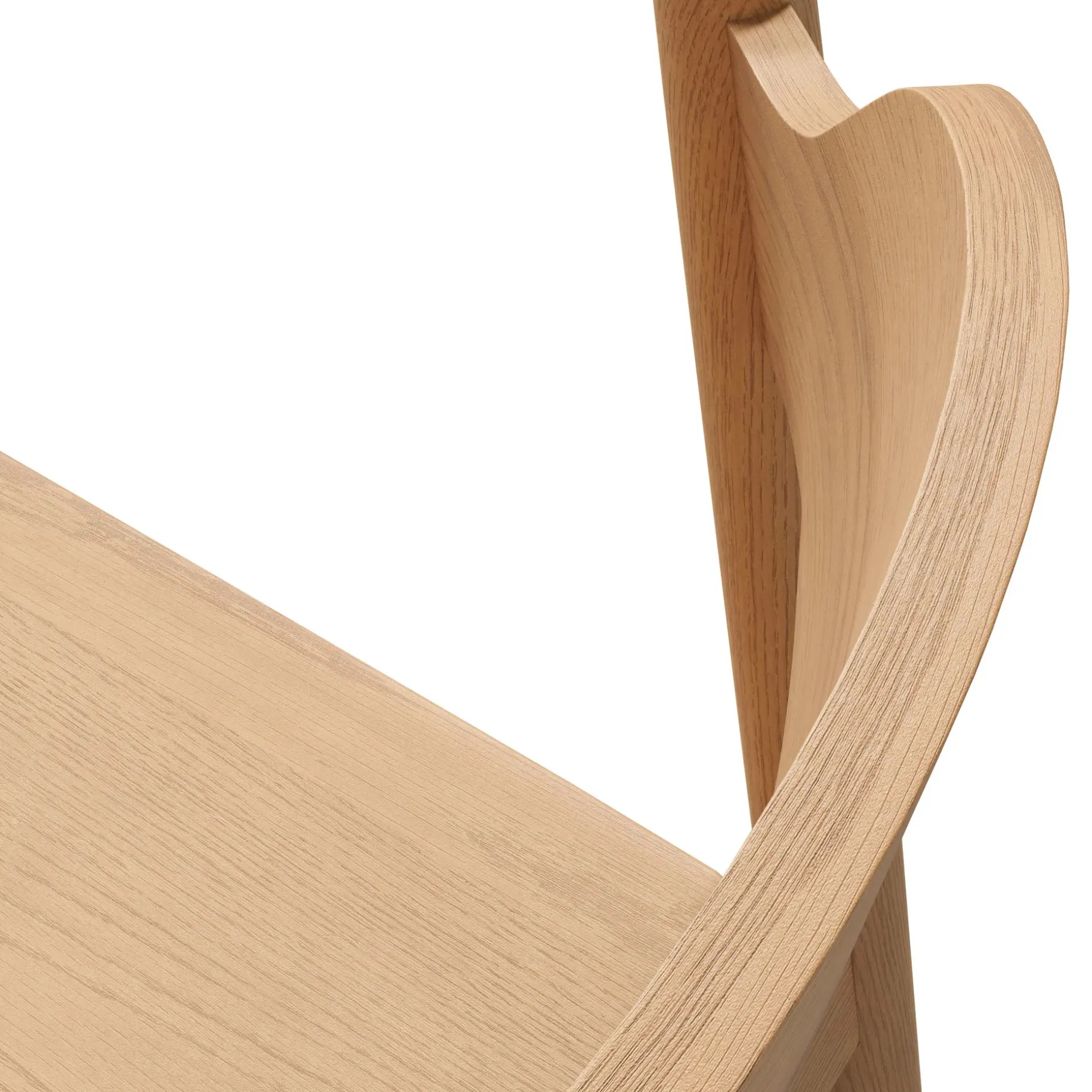 Sylvo Stackable Dining Chair - White Oak