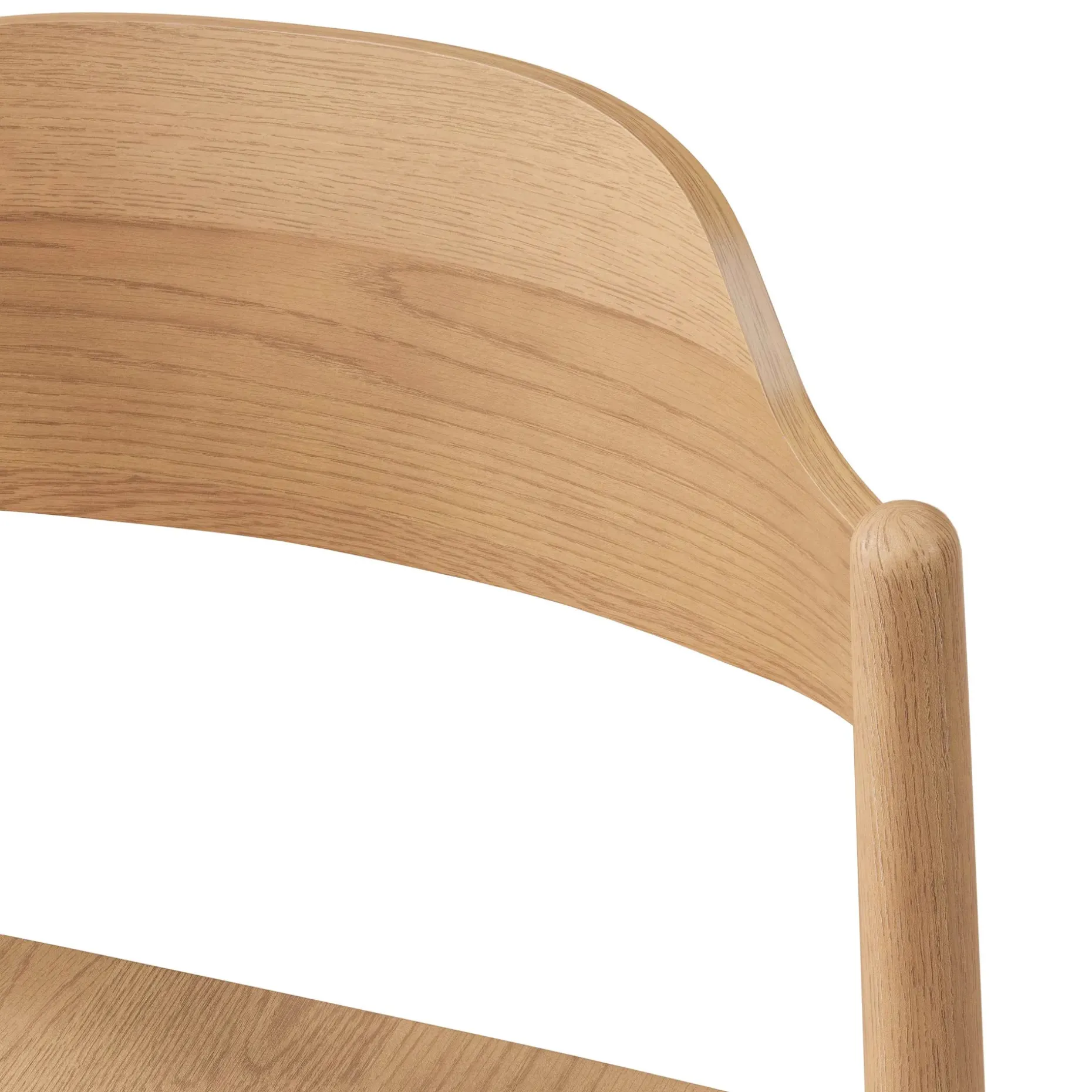 Sylvo Stackable Dining Chair - White Oak
