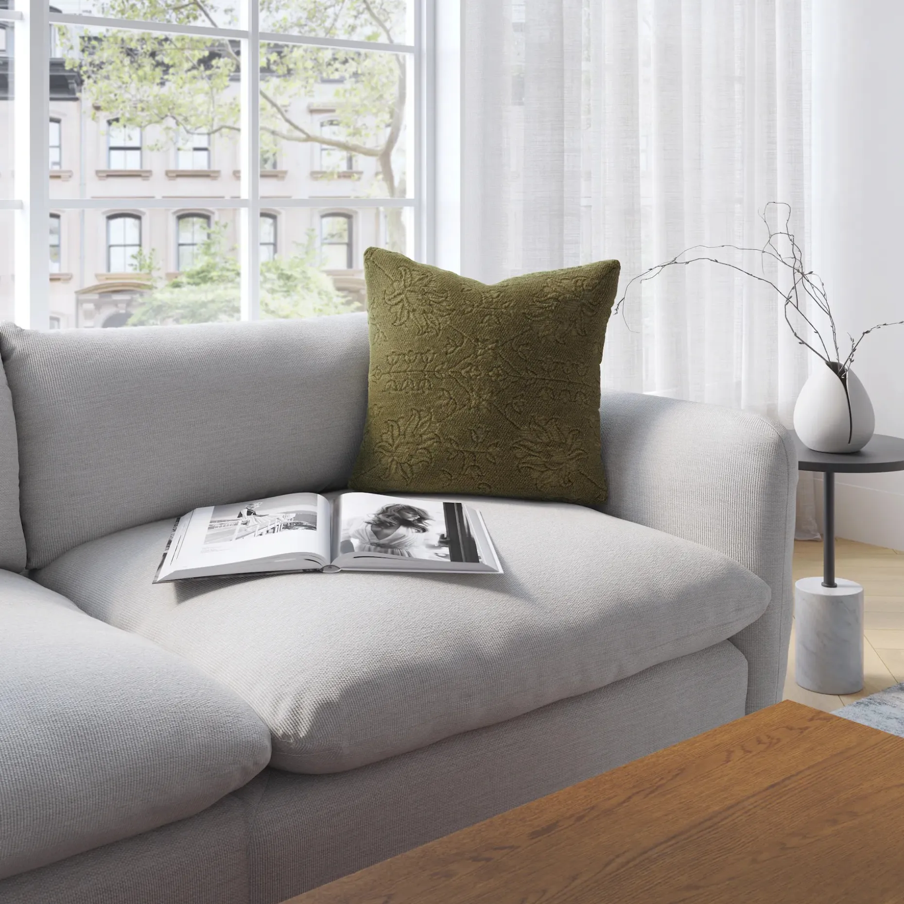 Tara Pillow - Green
