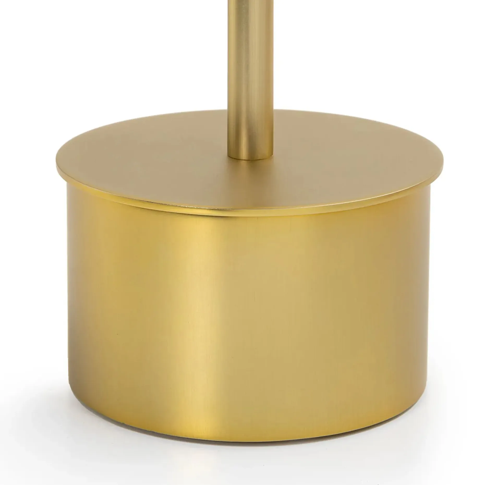 Tarvok Marble Drinks Table - Brass