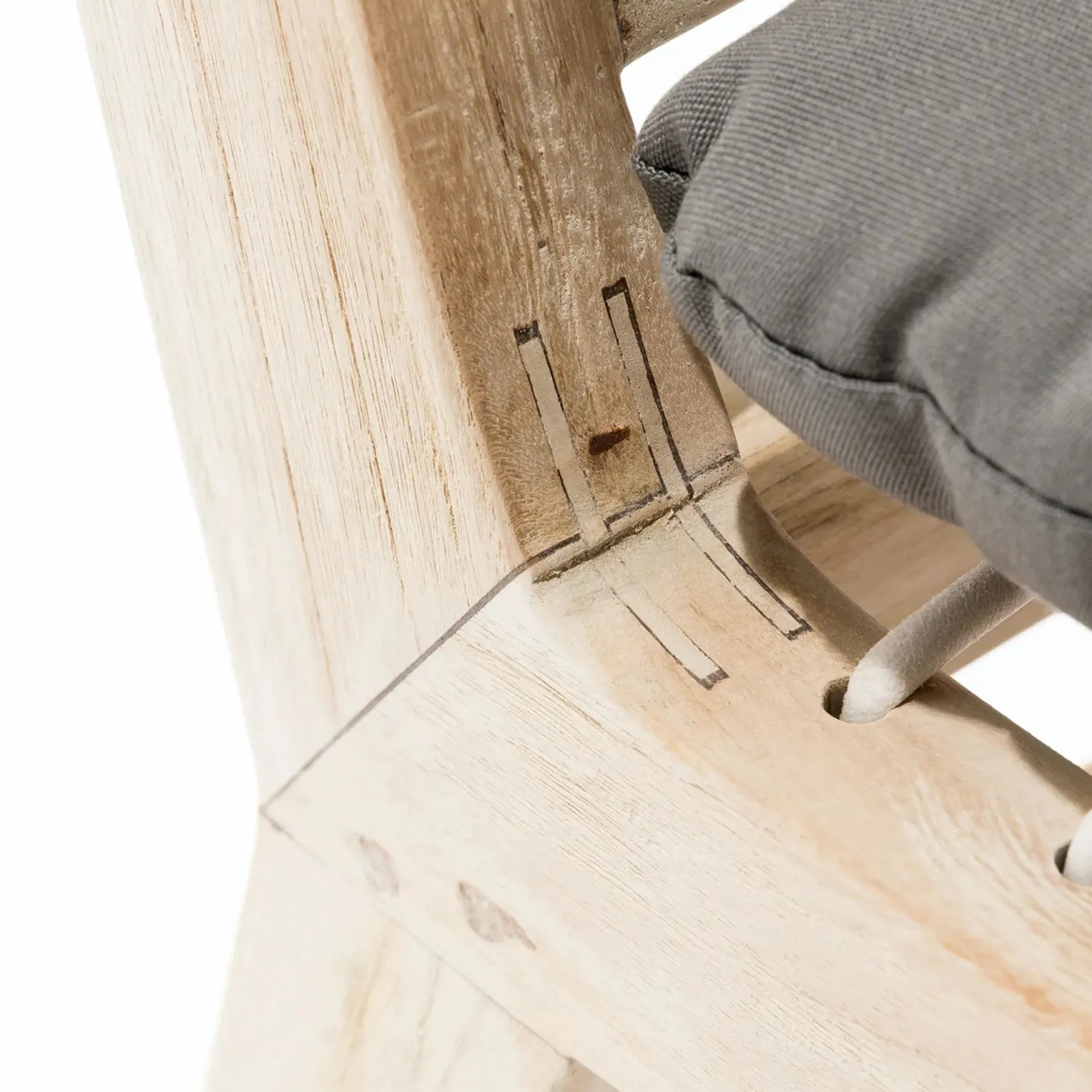 Teaka Outdoor Dining Chair - Natural Teak