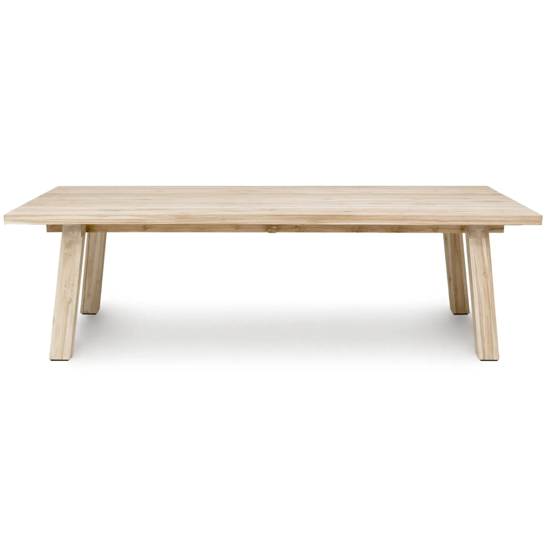 Teaka 102" Outdoor Dining Table - Natural Teak