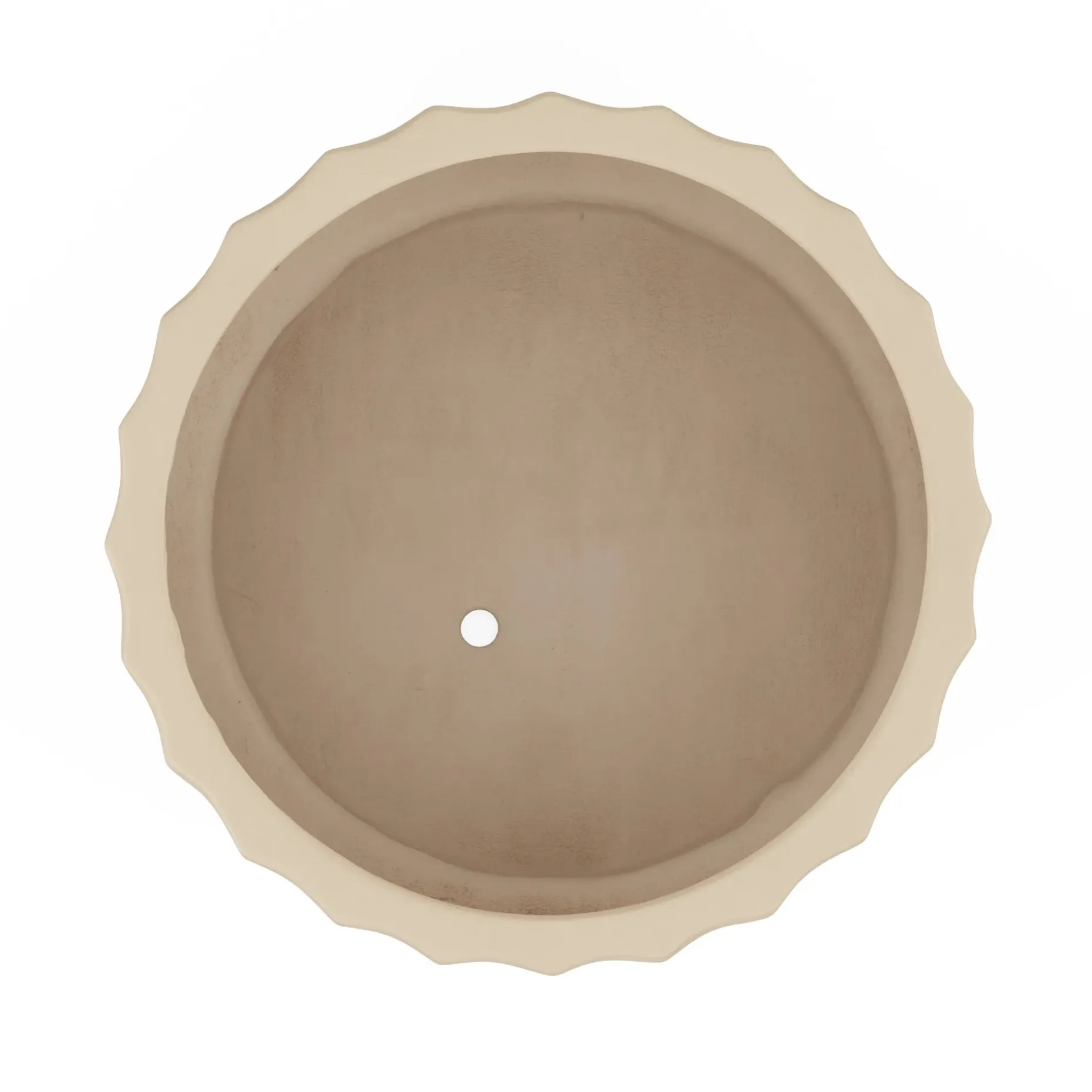 Tera Short Indoor/Outdoor Planter - Ivory