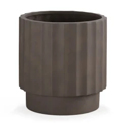 Tera Tall Indoor/Outdoor Planter - Chocolate Brown