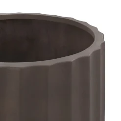 Tera Tall Indoor/Outdoor Planter - Chocolate Brown
