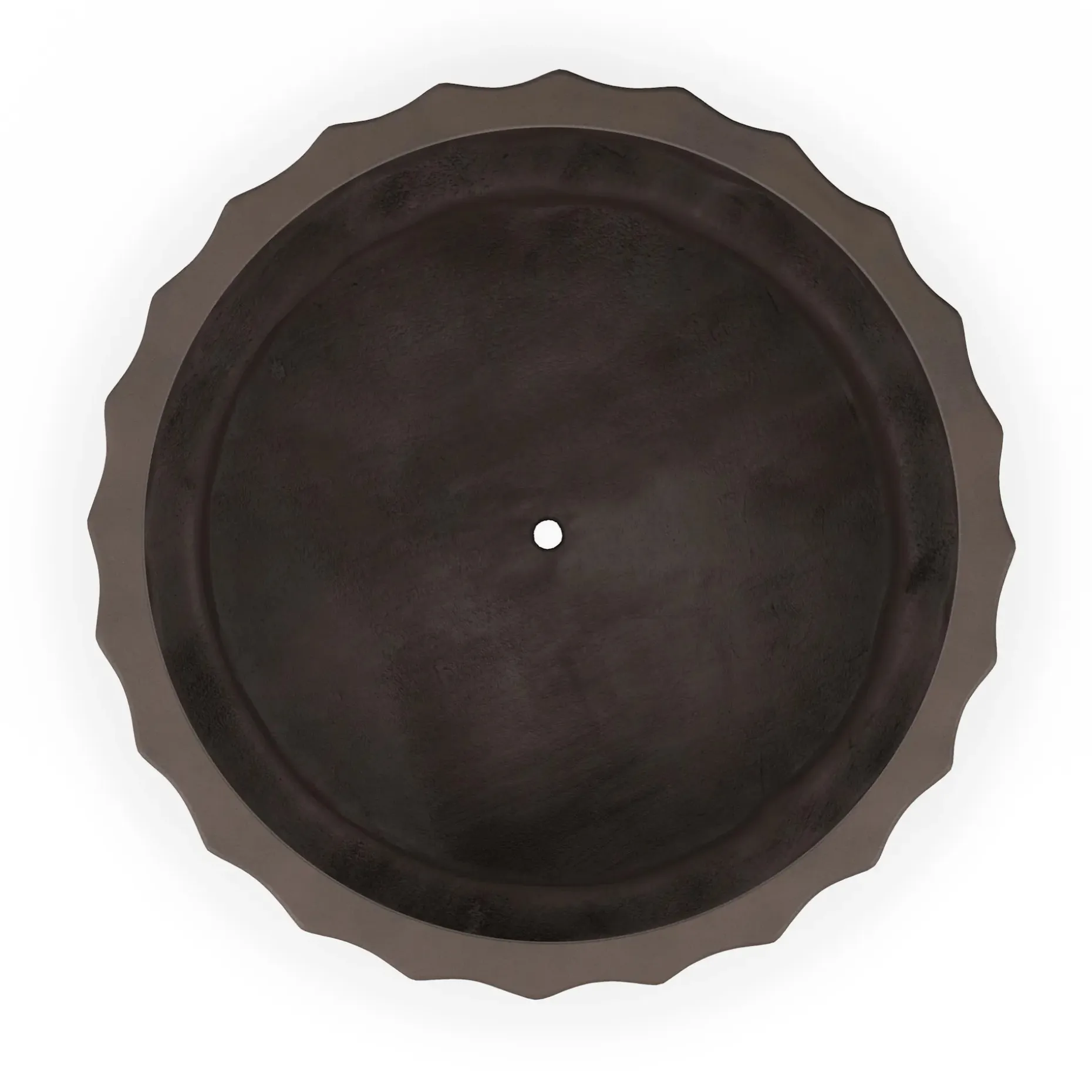 Tera Tall Indoor/Outdoor Planter - Chocolate Brown