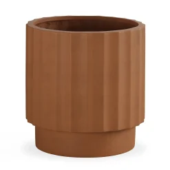 Tera Tall Indoor/Outdoor Planter - Terracotta