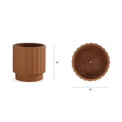 Tera Tall Indoor/Outdoor Planter - Terracotta