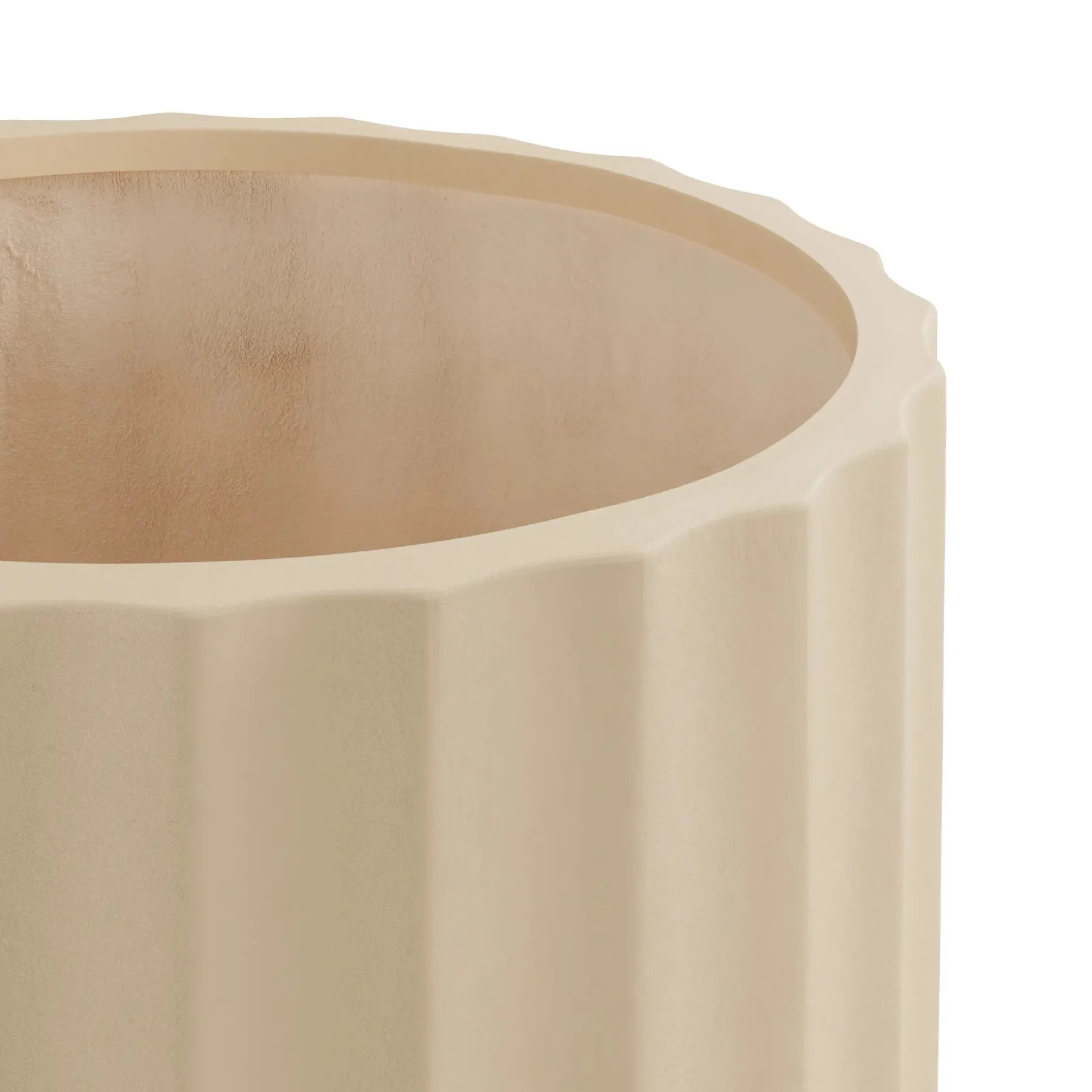 Tera Tall Indoor/Outdoor Planter - Ivory