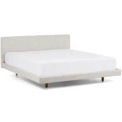 Tessu California King Low Profile Upholstered Bed - Clay Taupe