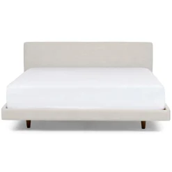 Tessu California King Low Profile Upholstered Bed - Clay Taupe
