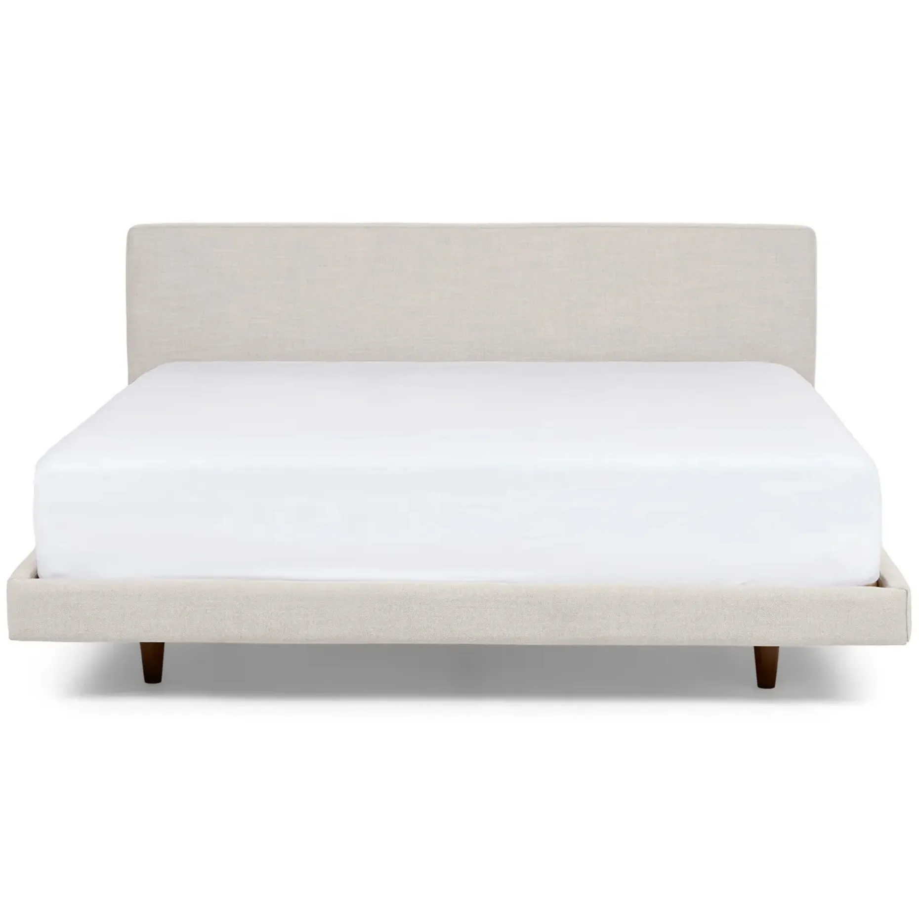 Tessu California King Low Profile Upholstered Bed - Clay Taupe