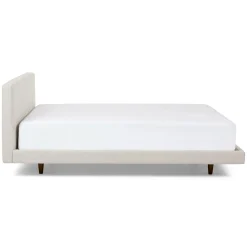 Tessu California King Low Profile Upholstered Bed - Clay Taupe