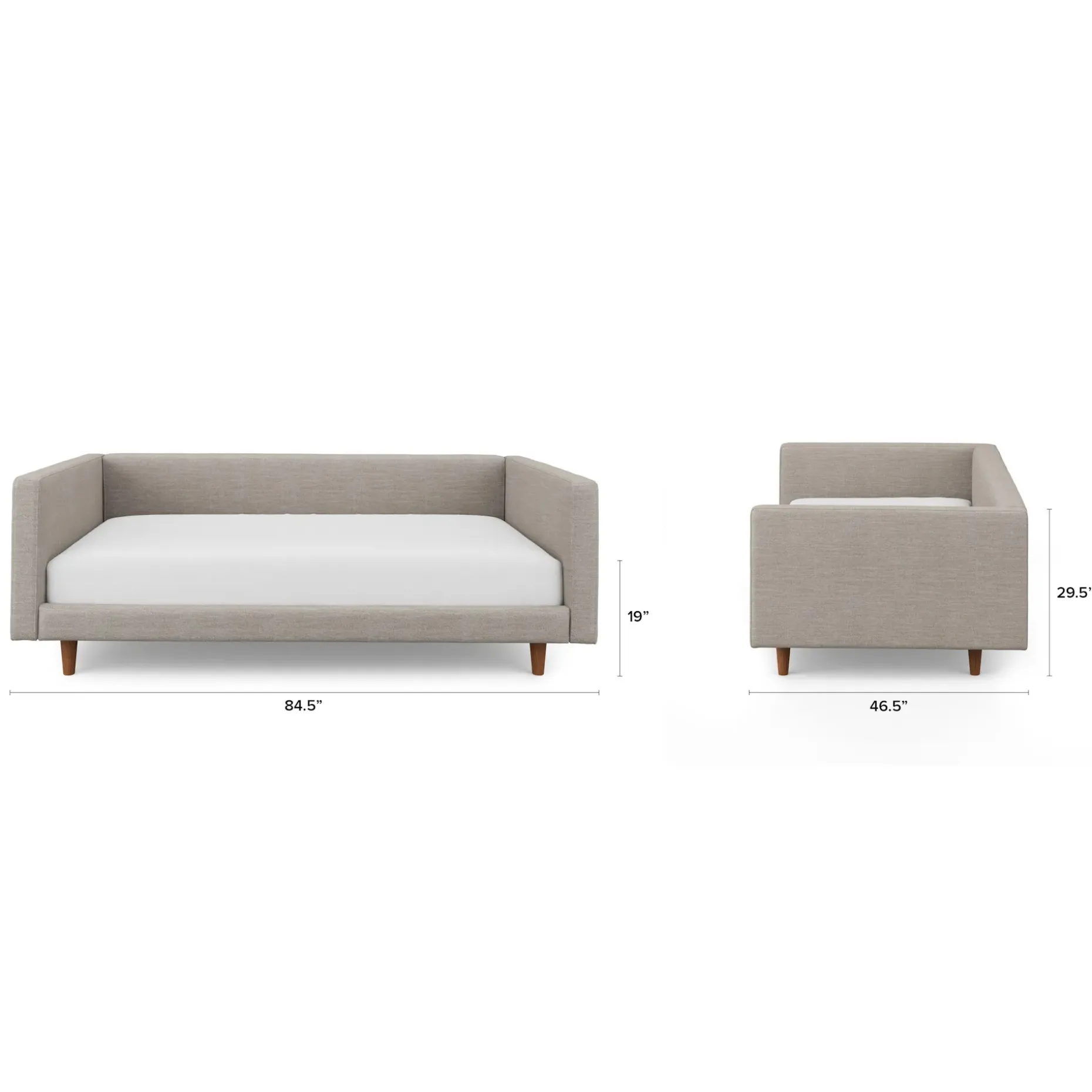 Tessu Daybed - Glaze Gray