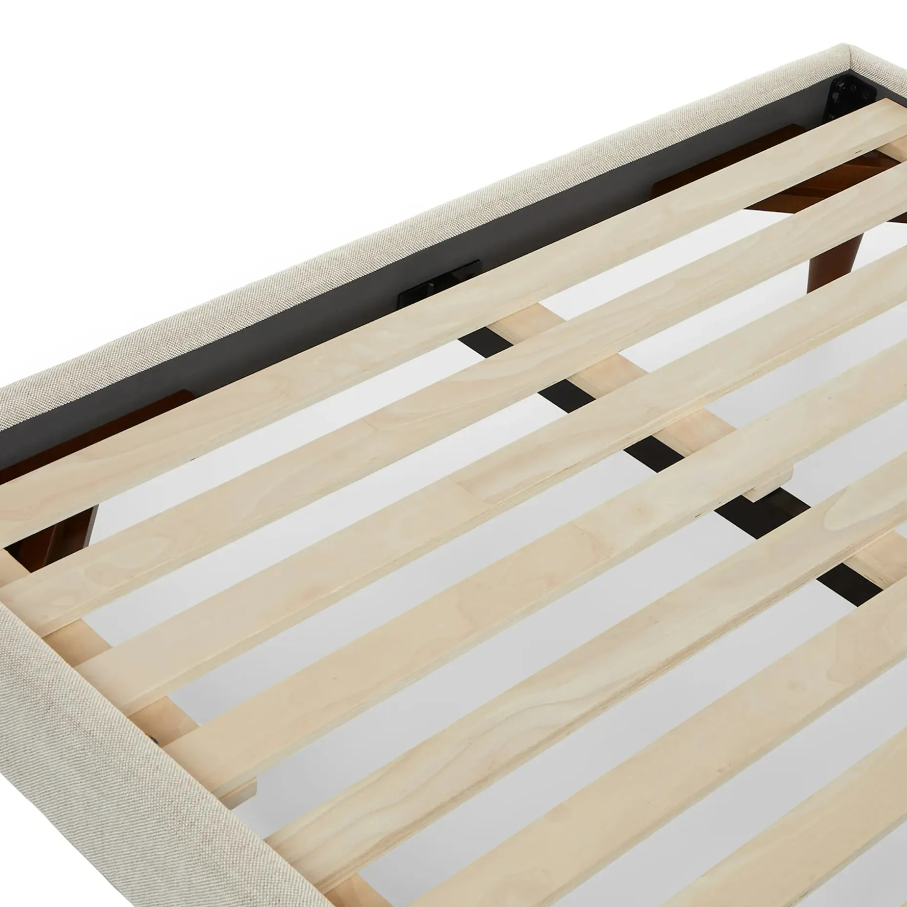 Tessu Full Low Profile Upholstered Bed - Clay Taupe
