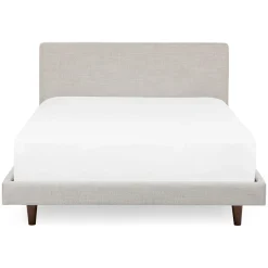 Tessu Full Low Profile Upholstered Bed - Clay Taupe