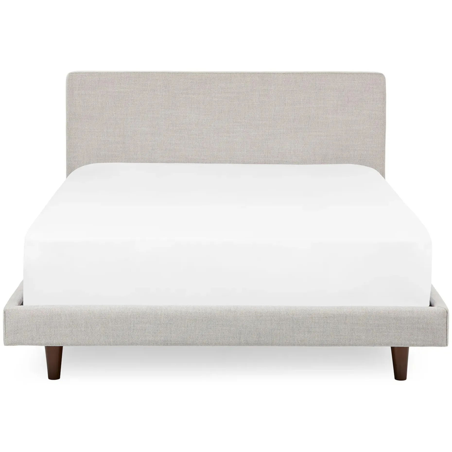 Tessu Full Low Profile Upholstered Bed - Clay Taupe
