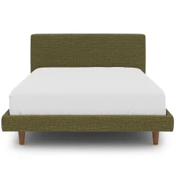 Tessu Full Low Profile Upholstered Bed - Napa Moss