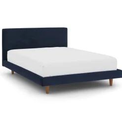 Tessu Full Low Profile Velvet Bed - Hale Ink