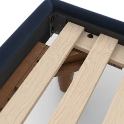 Tessu Full Low Profile Velvet Bed - Hale Ink