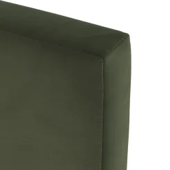 Tessu Full Low Profile Velvet Bed - Hale Fir Green