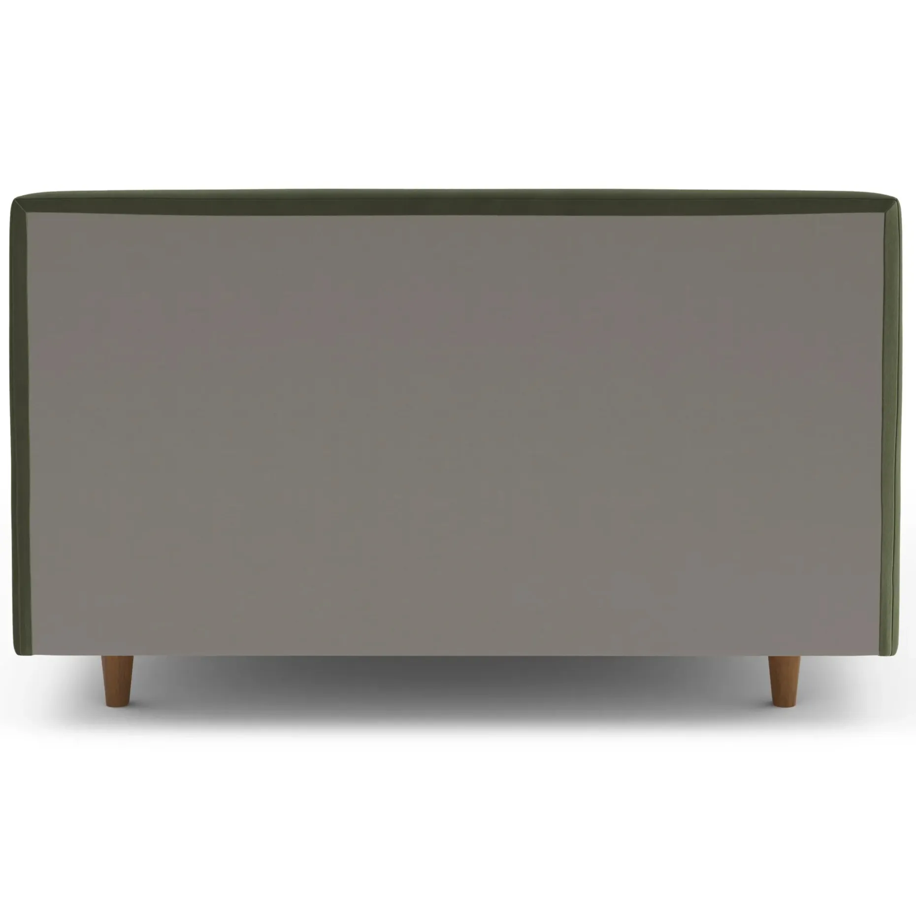 Tessu Full Low Profile Velvet Bed - Hale Fir Green