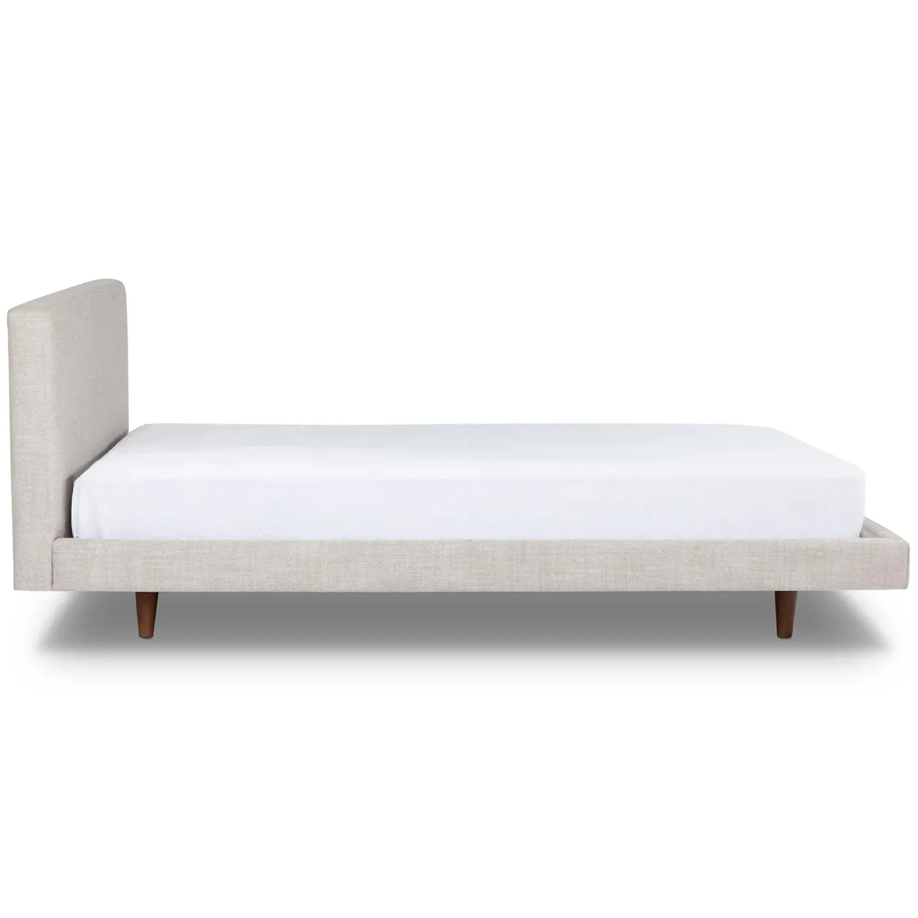 Tessu King Low Profile Upholstered Bed - Clay Taupe