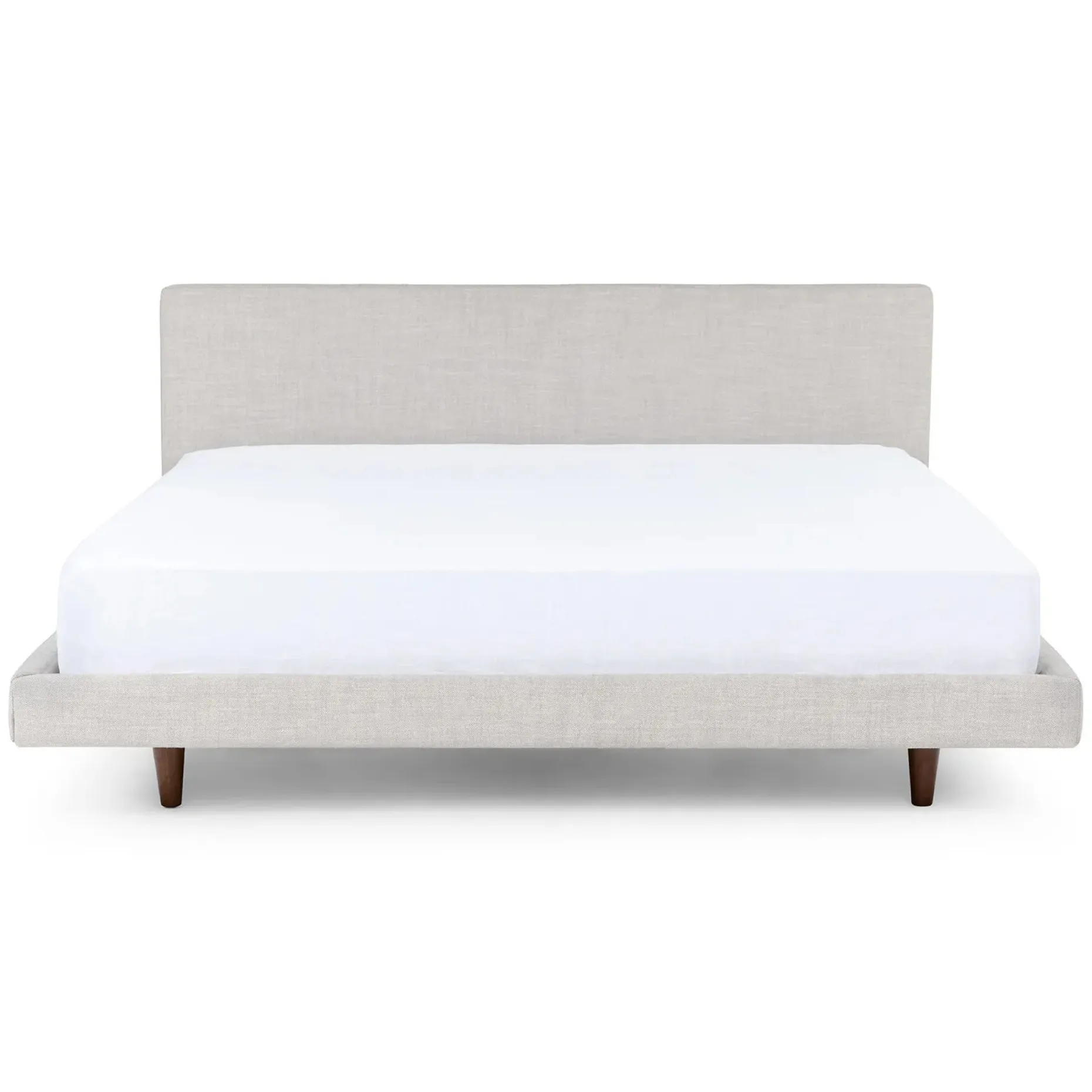 Tessu King Low Profile Upholstered Bed - Clay Taupe