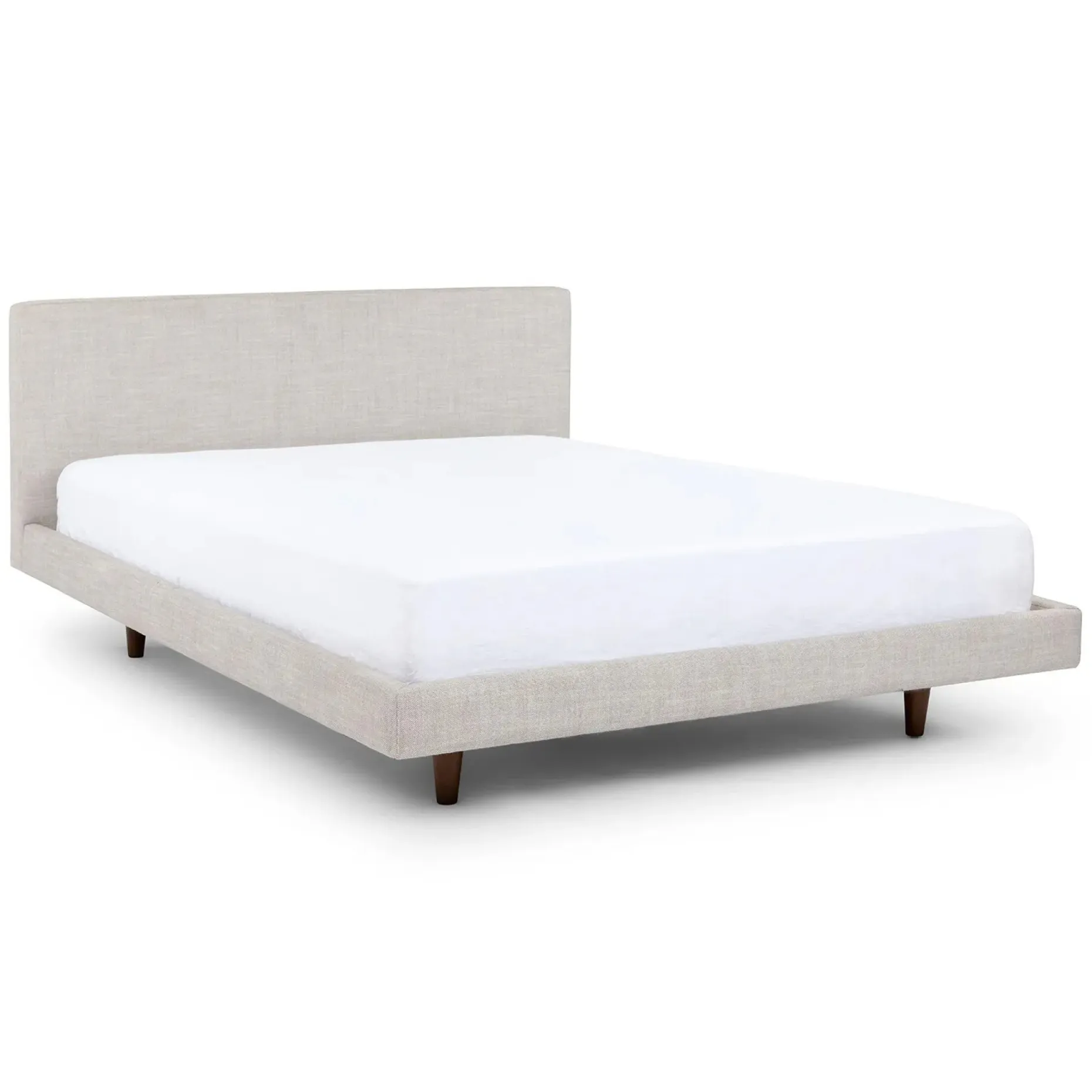 Tessu King Low Profile Upholstered Bed - Clay Taupe