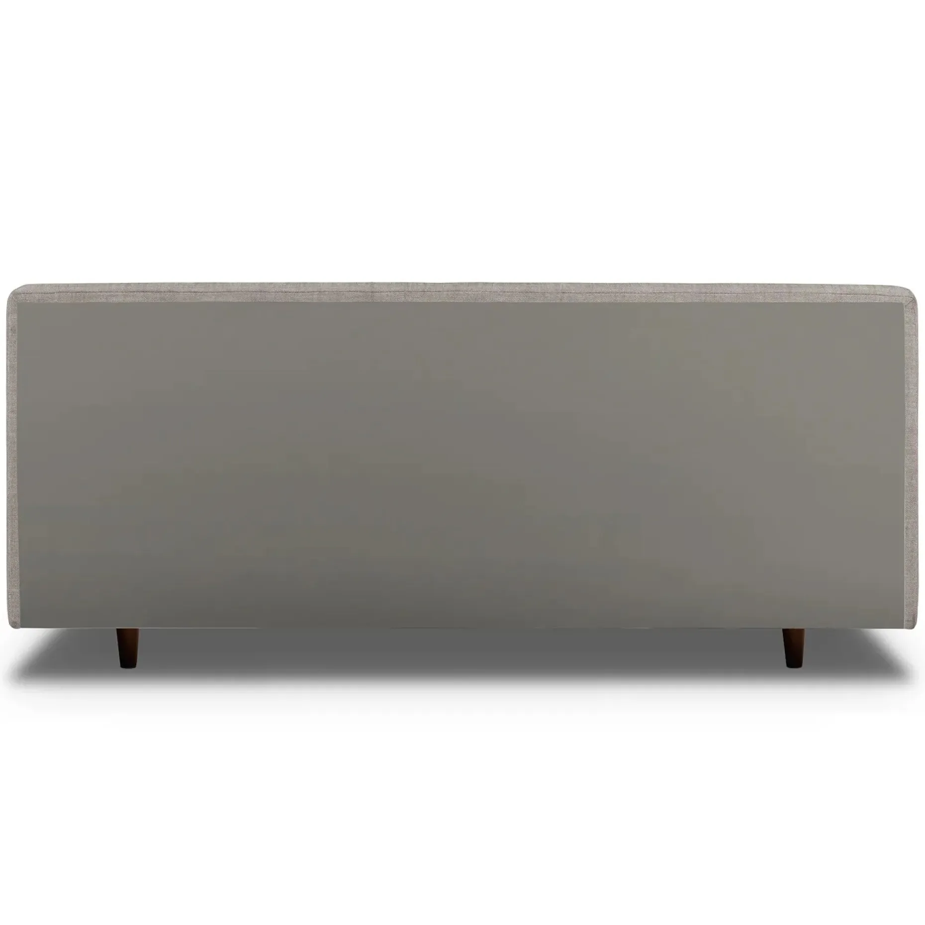 Tessu King Low Profile Upholstered Bed - Glaze Gray