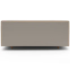 Tessu King Low Profile Upholstered Bed - Sandstone Wool Bouclé