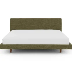 Tessu King Low Profile Upholstered Bed - Napa Moss