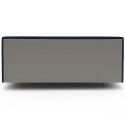 Tessu King Low Profile Velvet Bed - Hale Ink