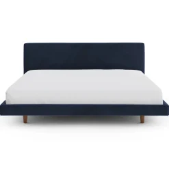 Tessu King Low Profile Velvet Bed - Hale Ink
