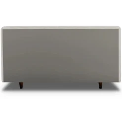 Tessu Queen Low Profile Upholstered Bed - Clay Taupe