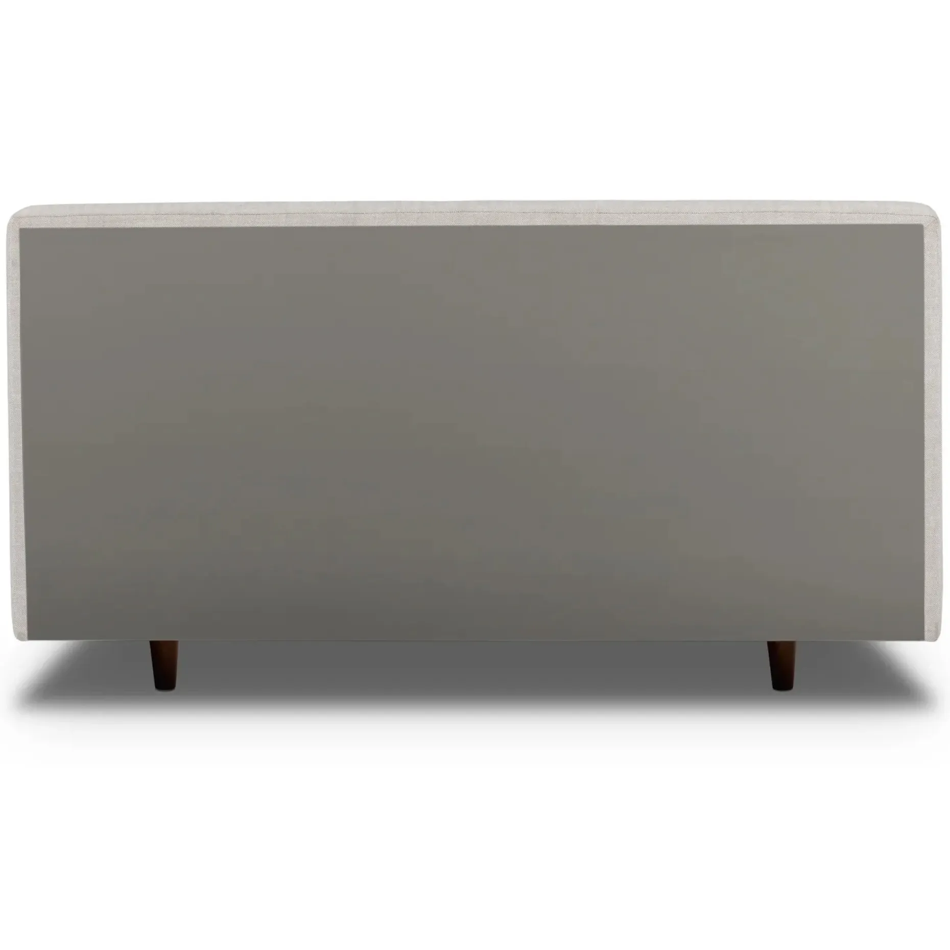 Tessu Queen Low Profile Upholstered Bed - Clay Taupe