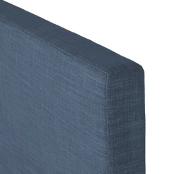 Tessu Queen Low Profile Upholstered Bed - Caspian Blue