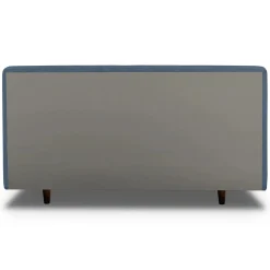 Tessu Queen Low Profile Upholstered Bed - Caspian Blue
