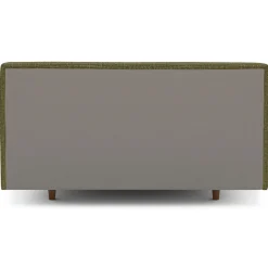 Tessu Queen Low Profile Upholstered Bed - Napa Moss