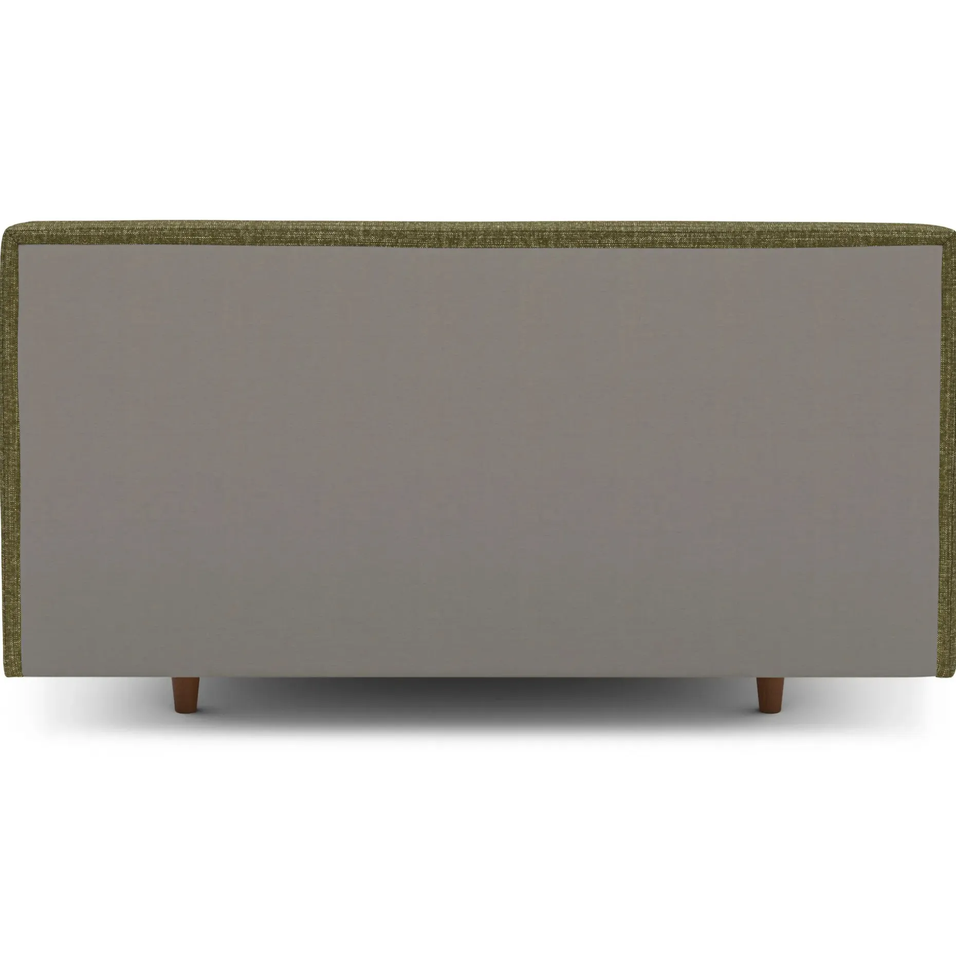 Tessu Queen Low Profile Upholstered Bed - Napa Moss