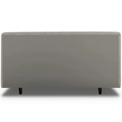 Tessu Queen Low Profile Upholstered Bed - Glaze Gray