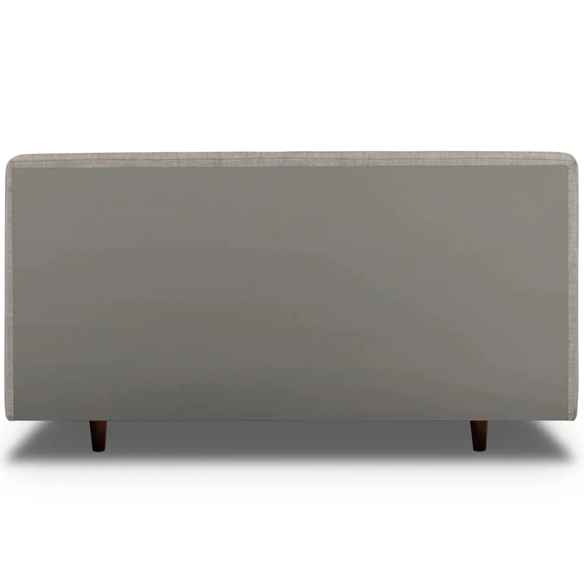 Tessu Queen Low Profile Upholstered Bed - Glaze Gray