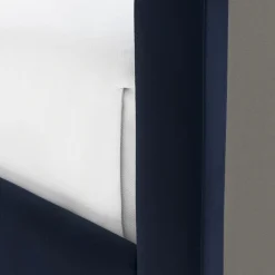 Tessu Queen Low Profile Velvet Bed - Hale Ink