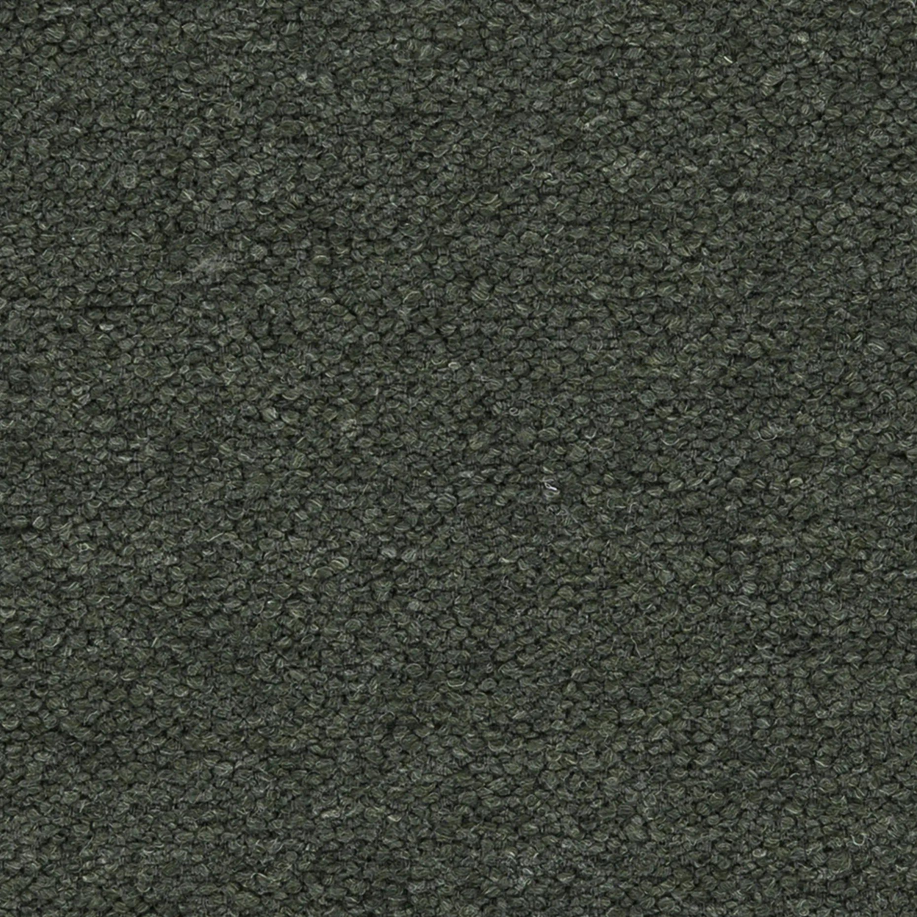 Tessu Twin Low Profile Upholstered Bed - Green Wool Bouclé