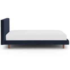 Tessu Twin Low Profile Velvet Bed - Hale Ink