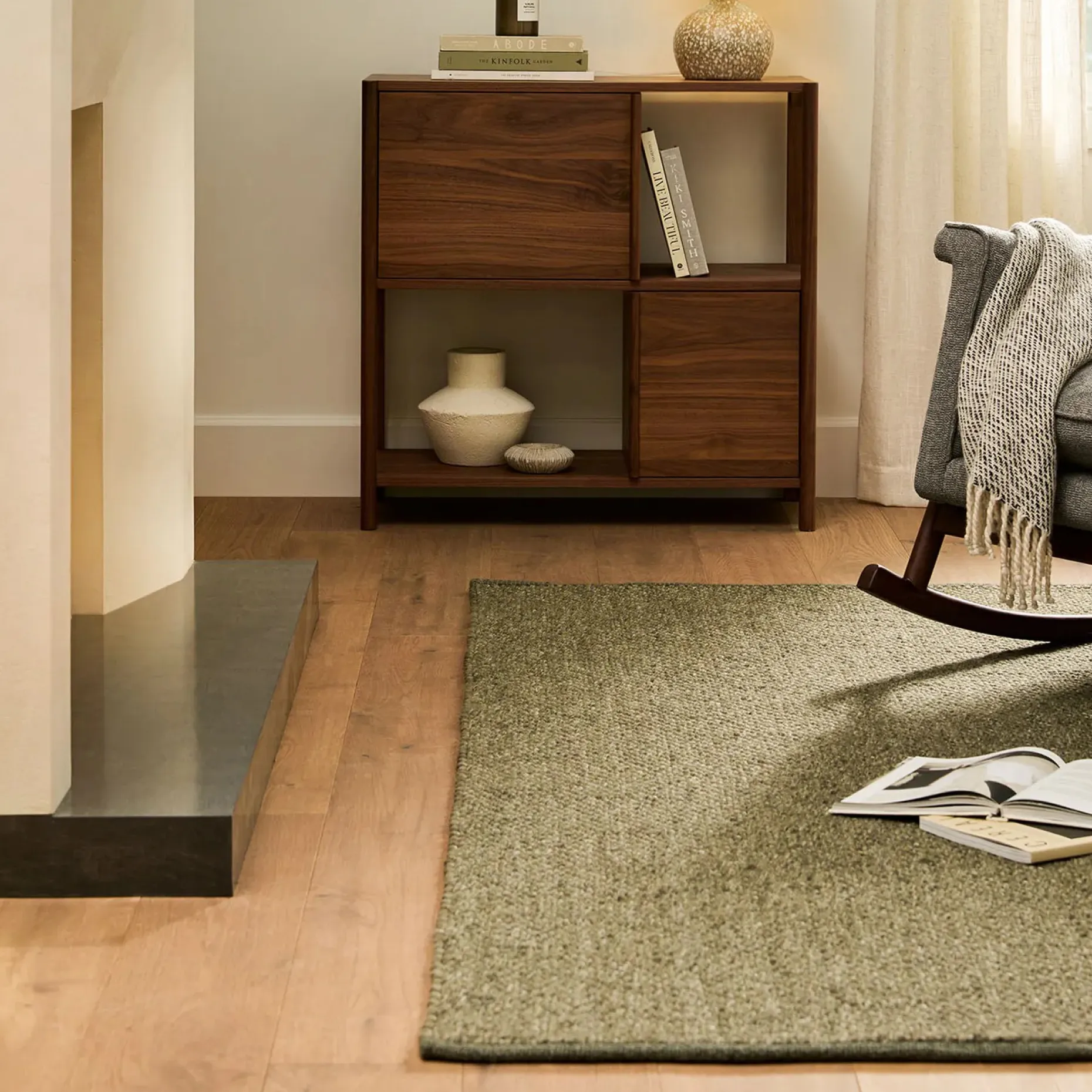 Texa 5 x 8 Rug - Speckled Green