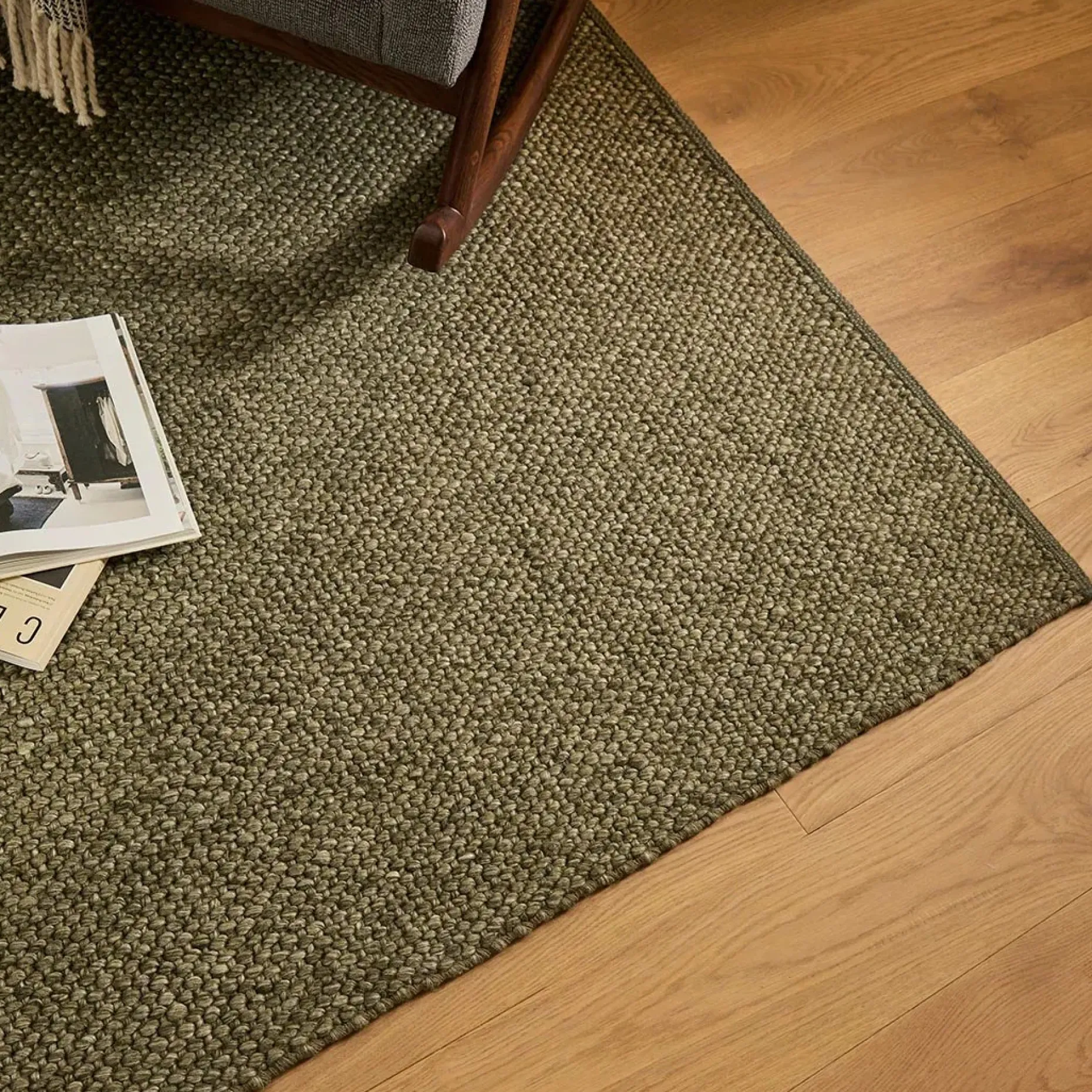 Texa 5 x 8 Rug - Speckled Green