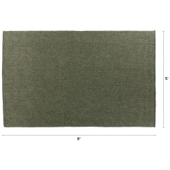 Texa 5 x 8 Rug - Speckled Green