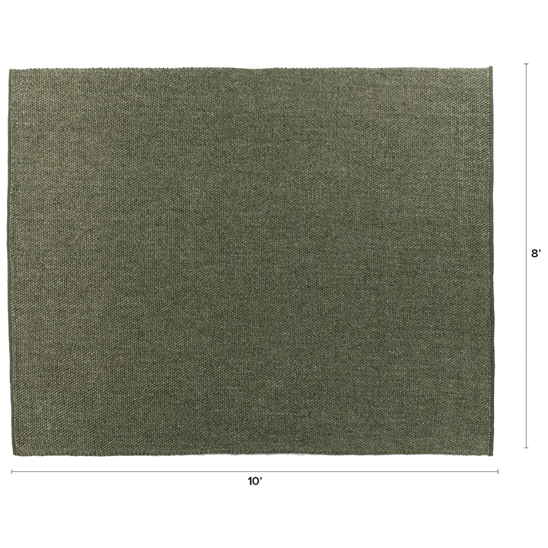Texa 8 x 10 Rug - Speckled Green
