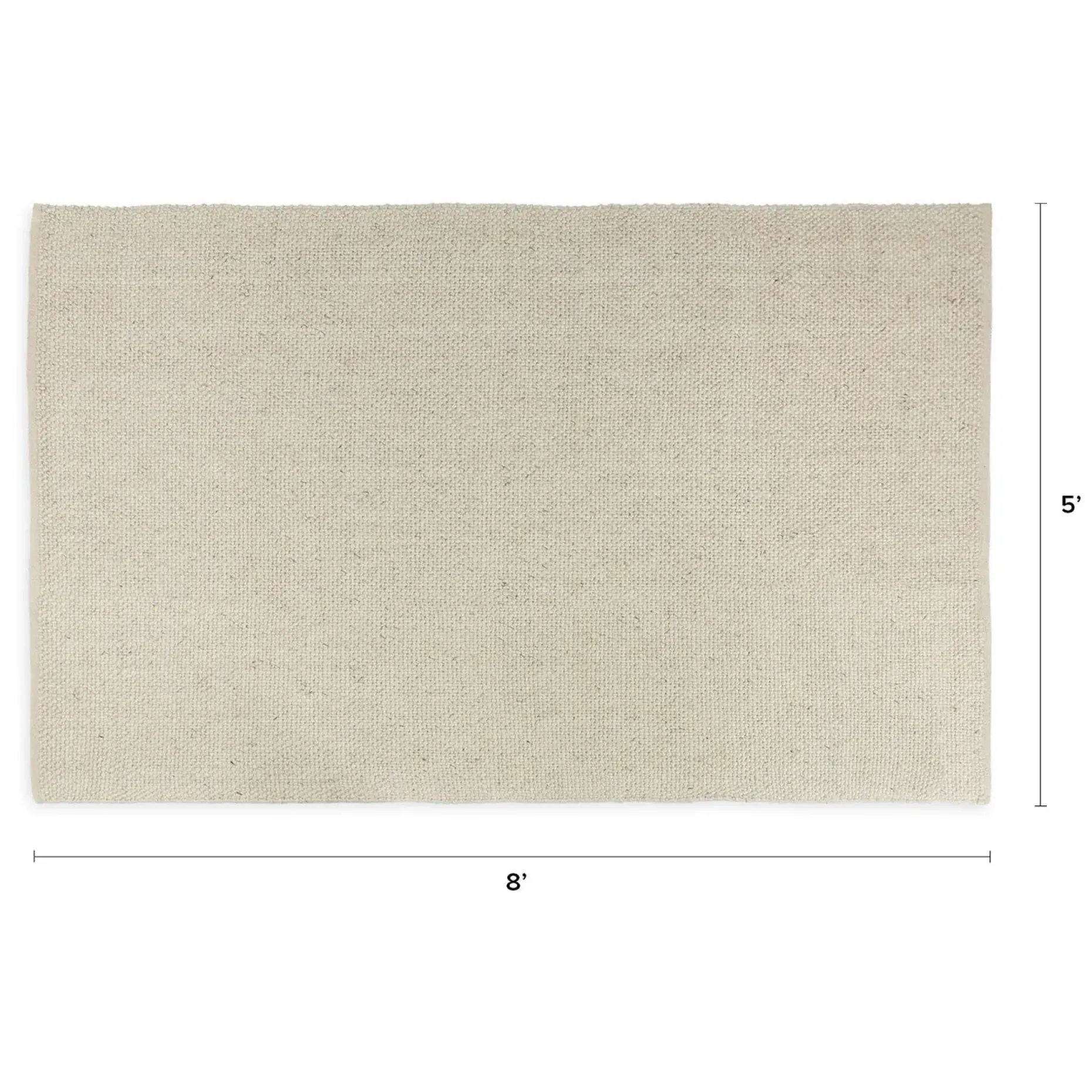 Texa 5 x 8 Rug - Vanilla Ivory